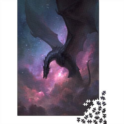 Kosmischer Drache Puzzle 1000 Teile, Lernspiel, Unmöglich, Anspruchsvolles Spielzeug Für Erwachsene Und Kinder Ab 14 Jahren 38x26cm/1000pcs Kosmischer Drache Puzzle 1000 Teile, Lernspiel, Unmöglich, Anspruchsvolles Spielzeug Für Erwachsene Und Kinder Ab 14 Jahren 38x26cm/1000pcs von kaiyun