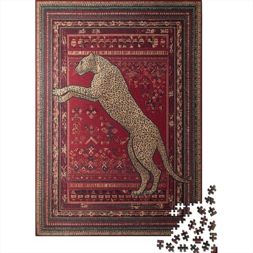 Leopard springt, Minimalismus 70x50cm/1000pcs Puzzle, Lernspiel Impossible Herausforderungsspielzeug Für Erwachsene Teenager Leopard springt, Minimalismus 70x50cm/1000pcs Puzzle, Lernspiel Impossible Herausforderungsspielzeug Für Erwachsene Teenager von kaiyun