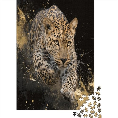 Leopard springt in die Luft Rätsel Für Erwachsene || 70x50cm/1000pcs Puzzles Lernspiele Home Decor Leopard springt in die Luft Rätsel Für Erwachsene || 70x50cm/1000pcs Puzzles Lernspiele Home Decor von kaiyun