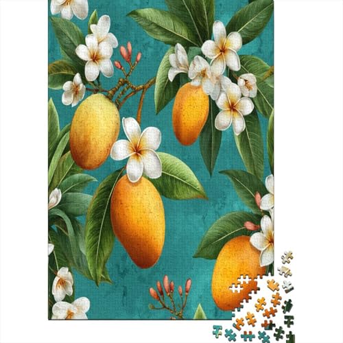 Mango Tropische Blumen Puzzle 1000 Teile Für Erwachsene, Lernspiele, Heimdekoration70x50cm/1000pcs Mango Tropische Blumen Puzzle 1000 Teile Für Erwachsene, Lernspiele, Heimdekoration70x50cm/1000pcs von kaiyun
