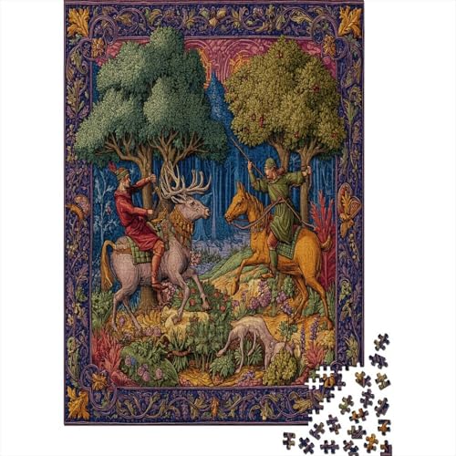 Mittelalterliche Jagdgemälde Rätsel Für Erwachsene || 70x50cm/1000pcs Puzzles Lernspiele Home Decor Mittelalterliche Jagdgemälde Rätsel Für Erwachsene || 70x50cm/1000pcs Puzzles Lernspiele Home Decor von kaiyun