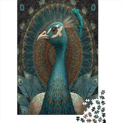 Pfau 70x50cm/1000pcs Schwer Puzzle Lernspiel Impossible Herausforderung Spielzeug Für Erwachsene Kinder Pfau 70x50cm/1000pcs Schwer Puzzle Lernspiel Impossible Herausforderung Spielzeug Für Erwachsene Kinder von kaiyun