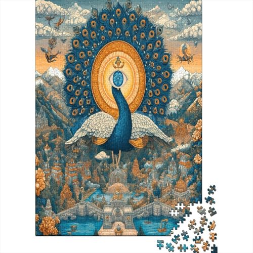 Pfauen-Thangka-Kunst 38x26cm/1000pcs Schwer Puzzle Lernspiel Impossible Herausforderung Spielzeug Für Erwachsene Kinder Pfauen-Thangka-Kunst 38x26cm/1000pcs Schwer Puzzle Lernspiel Impossible Herausforderung Spielzeug Für Erwachsene Kinder von kaiyun