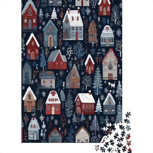 Skandinavisches Weihnachtsdorf-Muster Rätsel Für Erwachsene || Familienspaß-Puzzles 38x26cm/1000pcs Skandinavisches Weihnachtsdorf-Muster Rätsel Für Erwachsene || Familienspaß-Puzzles 38x26cm/1000pcs von kaiyun