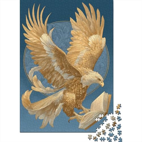 Steinadler mit ausgebreiteten Flügeln und einem Buch in der Hand Puzzle 1000 Teile, Lernspiel, Unmöglich, Anspruchsvolles Spielzeug Für Erwachsene Und Kinder Ab 14 Jahren 38x26cm/1000pcs Steinadler mit ausgebreiteten Flügeln und einem Buch in der Hand Puzzle 1000 Teile, Lernspiel, Unmöglich, Anspruchsvolles Spielzeug Für Erwachsene Und Kinder Ab 14 Jahren 38x26cm/1000pcs von kaiyun