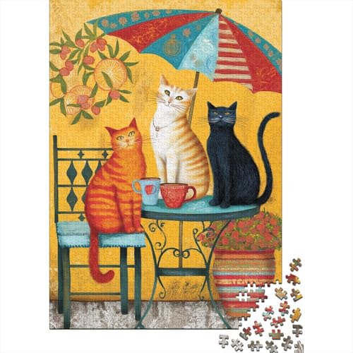 Whimsical Katze 70x50cm/1000pcs Schwer Puzzle Lernspiel Impossible Herausforderung Spielzeug Für Erwachsene Kinder Whimsical Katze 70x50cm/1000pcs Schwer Puzzle Lernspiel Impossible Herausforderung Spielzeug Für Erwachsene Kinder von kaiyun