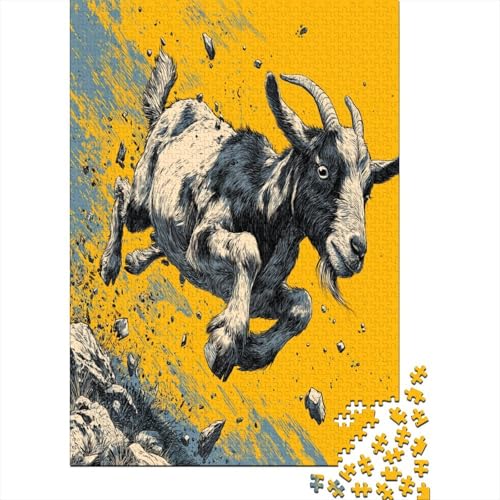 Ziege Falling Illustration 38x26cm/1000pcs Schwer Puzzle Lernspiel Impossible Herausforderung Spielzeug Für Erwachsene Kinder Ziege Falling Illustration 38x26cm/1000pcs Schwer Puzzle Lernspiel Impossible Herausforderung Spielzeug Für Erwachsene Kinder von kaiyun