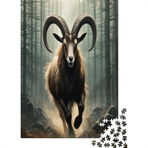 Ziege Puzzle 1000 Teile Für Erwachsene, Lernspiele, Heimdekoration38x26cm/1000pcs Ziege Puzzle 1000 Teile Für Erwachsene, Lernspiele, Heimdekoration38x26cm/1000pcs von kaiyun