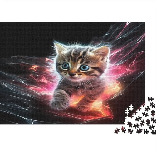 British Shorthair 1000 Teile European Cat Puzzles Für Erwachsene Family Challenging Games Moderne Wohnkultur Geburtstag Educational Game Stress Relief 1000pcs (75x50cm) von karMalucky