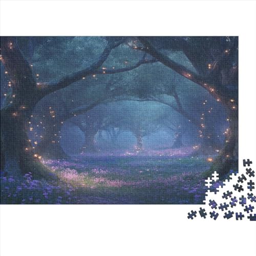 Dreamy Forest 1000 Teile Scenery Für Erwachsene Puzzles Family Challenging Games Lernspiel Home Decor Geburtstag Stress Relief Toy 1000pcs (75x50cm) von karMalucky