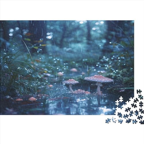 Dreamy Forest 1000 Teile Scenery Puzzles Für Erwachsene Moderne Wohnkultur Family Challenging Games Geburtstag Lernspiel Stress Relief 1000pcs (75x50cm) von karMalucky