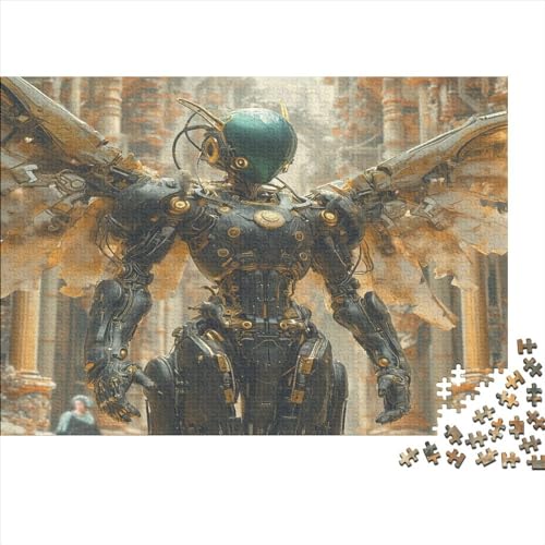 Mechanical Angel 1000 Teile Cool Style Puzzles Für Erwachsene Family Challenging Games Moderne Wohnkultur Geburtstag Educational Game Stress Relief 1000pcs (75x50cm) von karMalucky