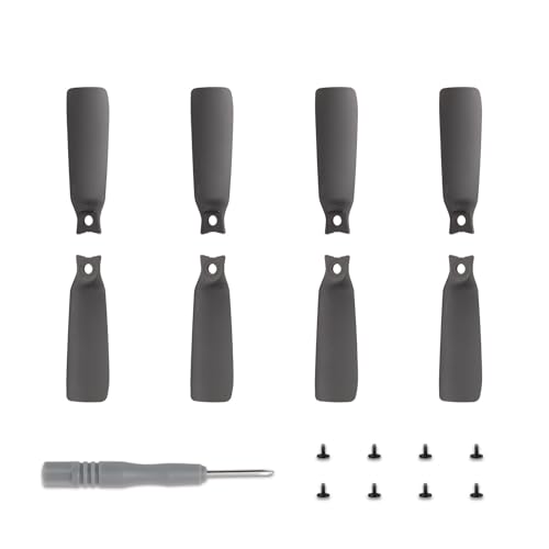 kawehiop FLIP Luftkamera Propeller Set, robust, langlebig und stilvoll, Verschiedene Bunte Propeller, FLIP, individueller, Schwarz von kawehiop