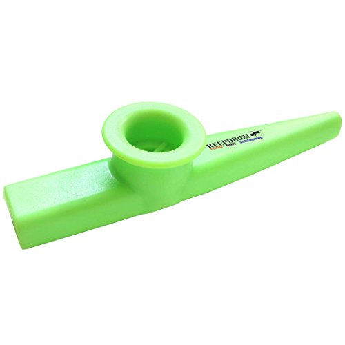 keepdrum KSUgr Kazoo Tröte Musikinstrument für Kinder Grün von keepdrum