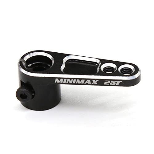 kekaa CNC Aluminium 25T Servo Horn Lenkarme für TRX4 RC Crawler Truck,Schwarz von kekaa