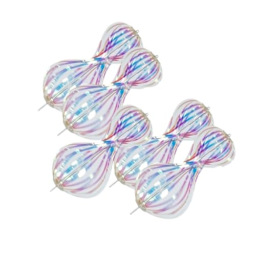 kesurpae 5 teiliges Magics Rainbow Spinners Set, lustiger und farbenfroher Dazzle Stick, ABS Rainbow Twirler, Für Magic Rainbow Spinners Zauberstäbe, Sticks von kesurpae