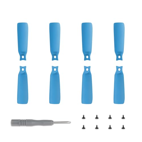 kesurpae FLIP Luftbildkamera Propeller Set, robust, langlebig und stilvoll, speziell für FLIP entwickelt. Leicht und leistungsstark, Blau von kesurpae