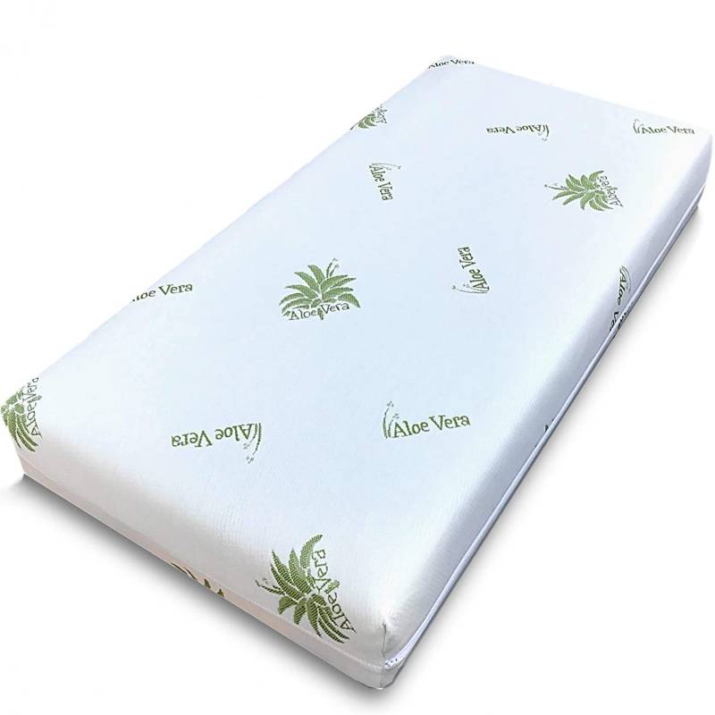 Kiby Kinderbettmatratze in Aloe Vera 125 x 60 x 14 cm von kiby