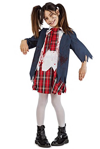 Kimokawaii Zombie Schulkostüm, 3-4 Jahre von kimokawaii