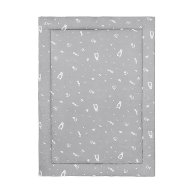 kindsgard Krabbeldecke legelig 100 x 135 cm grau von kindsgard