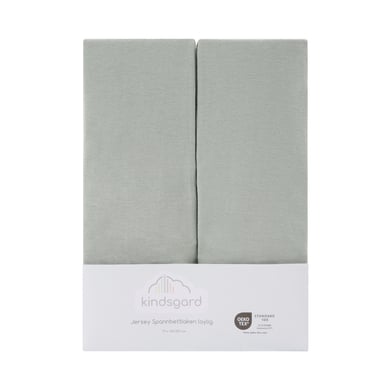 kindsgard Spannbettlaken laylig 2er-Pack 70 x 140 cm mint von kindsgard