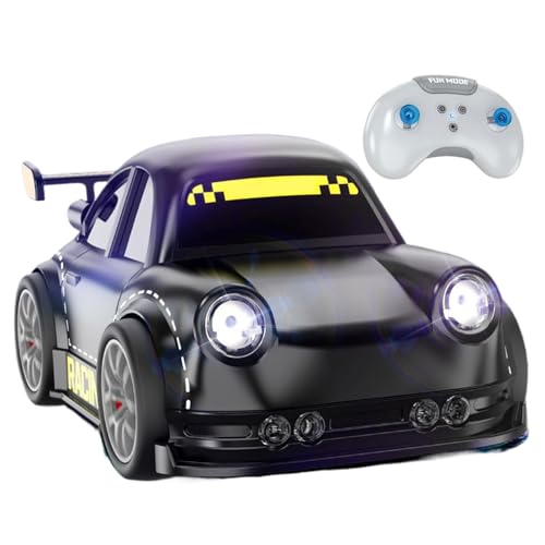 kinrguiyuez Drift RC Auto | Ferngesteuertes Fahrzeug | Hohe Geschwindigkeit 4x4 2.4G 360° Rotation Mini RC Drift Auto mit LED-Beleuchtung und Sound | Für Kinder Erwachsene Geschenk kinrguiyuez Drift RC Auto | Ferngesteuertes Fahrzeug | Hohe Geschwindigkeit 4x4 2.4G 360° Rotation Mini RC Drift Auto mit LED-Beleuchtung und Sound | Für Kinder Erwachsene Geschenk von kinrguiyuez