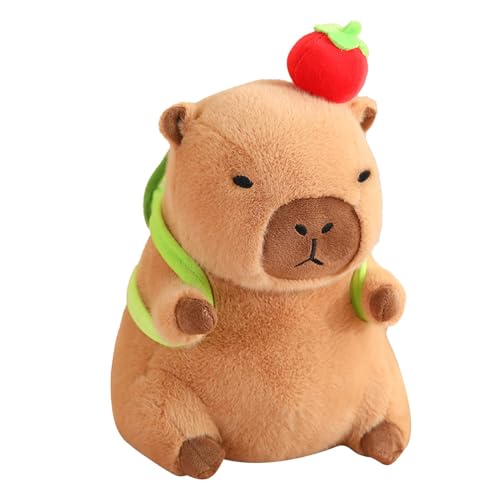 Cute Capybara Plush, Soft Hugging Capybara Toy, Capybara Plushie With Turtle Bag, Novelty Capybara Plush Doll, Adorable Capybara Plush Toy, Capybara Plush For Bed, Soft Capybara Sofa Plush, von kivrimlarv