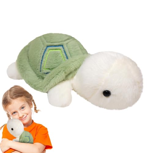 Entzückendes Plüschtier Im Schildkröten-Design, Weiches Schildkrötenspielzeug, Robuste Kissenpuppe, Dekoratives Tierplüschtier Für Zuhause, Drinnen, Geschenk, Schreibtisch, Sofa, Schlafzimmer von kivrimlarv