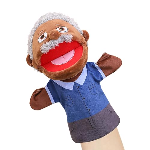 Family Hand Puppets | Plush Hand Puppet for Kids | Storytelling Hand Puppets, Interactive Play Hand Puppets, Movable Mouth Hand Puppet, Pretend Play Puppet for Kids, Soft Plush Hand Puppets, von kivrimlarv