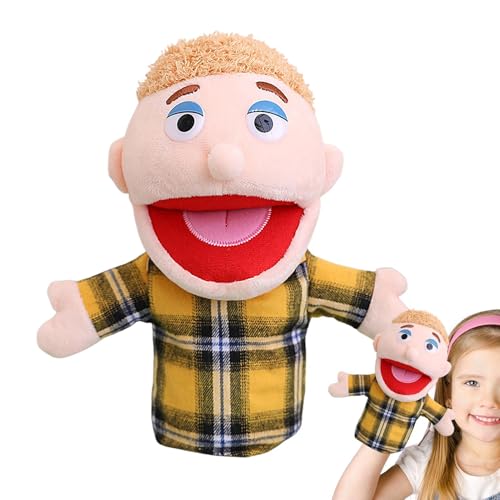 Family Hand Puppets | Plush Hand Puppet for Kids | Storytelling Hand Puppets, Interactive Play Hand Puppets, Movable Mouth Hand Puppet, Pretend Play Puppet for Kids, Soft Plush Hand Puppets, von kivrimlarv