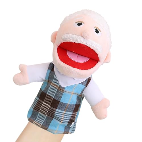 Family Hand Puppets | Plush Hand Puppet for Kids | Storytelling Hand Puppets, Interactive Play Hand Puppets, Movable Mouth Hand Puppet, Pretend Play Puppet for Kids, Soft Plush Hand Puppets, von kivrimlarv