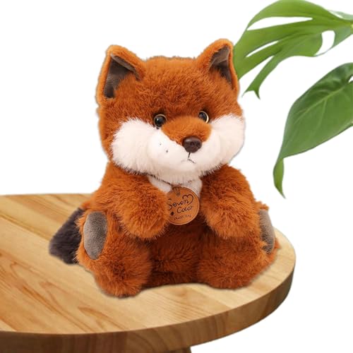 Fox Plush Toy, Soft Doll Toys, Cuddly Animal Pillow, Home Decoration Plush, Huggable Plush Dolls, Plush Toy for Boys, Plush Toy for Girls, Cute Fox Stuffed Animal, Cozy Animal Pillow, Plush Fox Doll von kivrimlarv