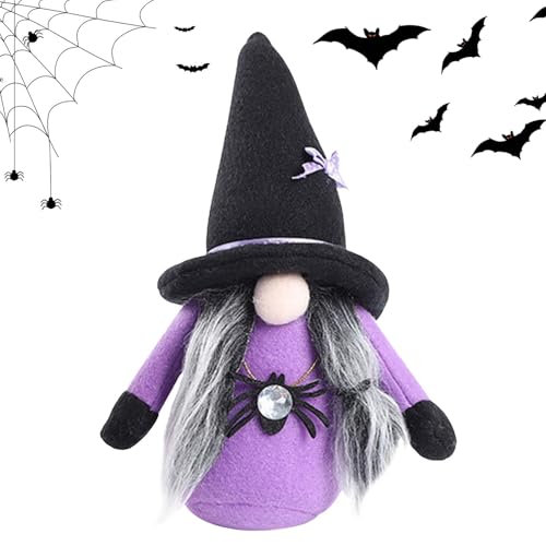 Halloween Gnomes Plush | Witch Faceless Doll | Halloween Plush Decorations | Faceless Gnome Halloween | Faceless Doll Plush, Halloween Dwarf Doll for Kids, Friends, Home, 26x9cm/10.24x3.54 inches von kivrimlarv