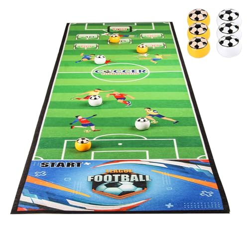 Kids Board Game | Educational Interactive Game with 6 Balls | 39.3 x 11.4 Inch Strategy Mat for Indoor and Outdoor Play, Fun Learning Activity for Children and Family Gatherings von kivrimlarv