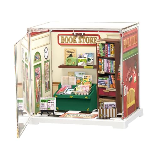 Haus Bausatz Modellhaus Bausatz Miniaturhaus Set Haus Bausatz Zimmer Hobby Handwerk Miniaturhaus mit Möbeln Miniatur Zimmer Kit Haus Modell Erwachsene Handwerk von kivrimlarv