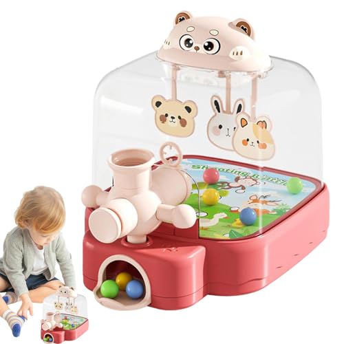 kivrimlarv Cute Bear Pinball Game Toy Kids, Interactive Reflex and Action Game, Ideal Fine Motor Skills Learning Activities, Engaging and Fun Toy Boys and Girls Ages 3, Perfect Family and Group Play von kivrimlarv