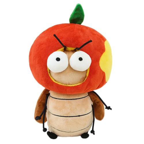 kivrimlarv Cute Plushie Stuffed Toy, Cockroach Plush Toy Pillow, Soft Cockroach Doll Toy, Soft and Comfortable Plush Pillow 9.06 Inches for Children Boys and Girl Birthday von kivrimlarv