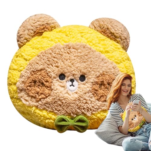 kivrimlarv Plush Hand Warmer, Pineapple Bear Stuffed Warmer, Cozy Winter Hand Pillow, Cute Hand Muffs Warmer, Soft Plush Accessories, Adorable Stuffed Animals for Comfortable Hand Cushions von kivrimlarv