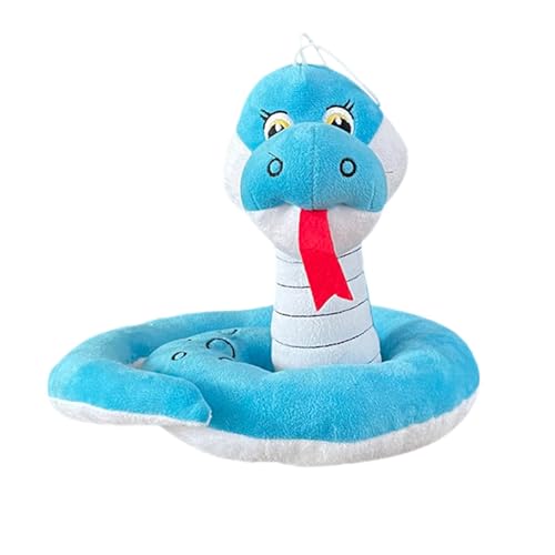 kivrimlarv Snake Doll Plush, Stuffed Snake Pillow, Snake Mascot Doll, 2025 Year of The Snake Plush, Snake Plush Pillow, Stuffed Animal Snake Toy, Chinese New Year Snake Doll, von kivrimlarv