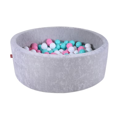 knorr toys® Bällebad soft Grey 300 balls rose/creme/lightblue von knorr toys®