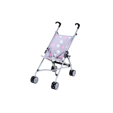 knorr toys® Puppenbuggy Sim, star grey pink von knorr toys®