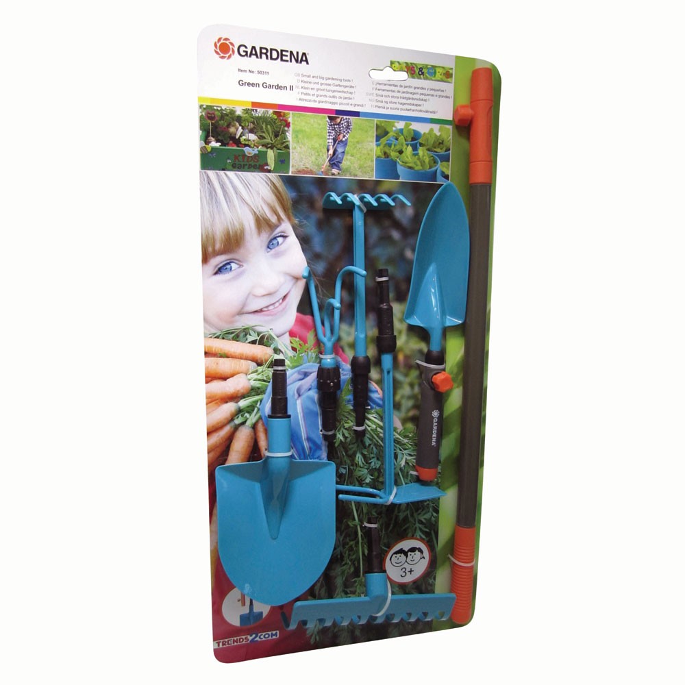 Gardena Kindergeräte - Kombisystem V 8-teilig von knorrtoys