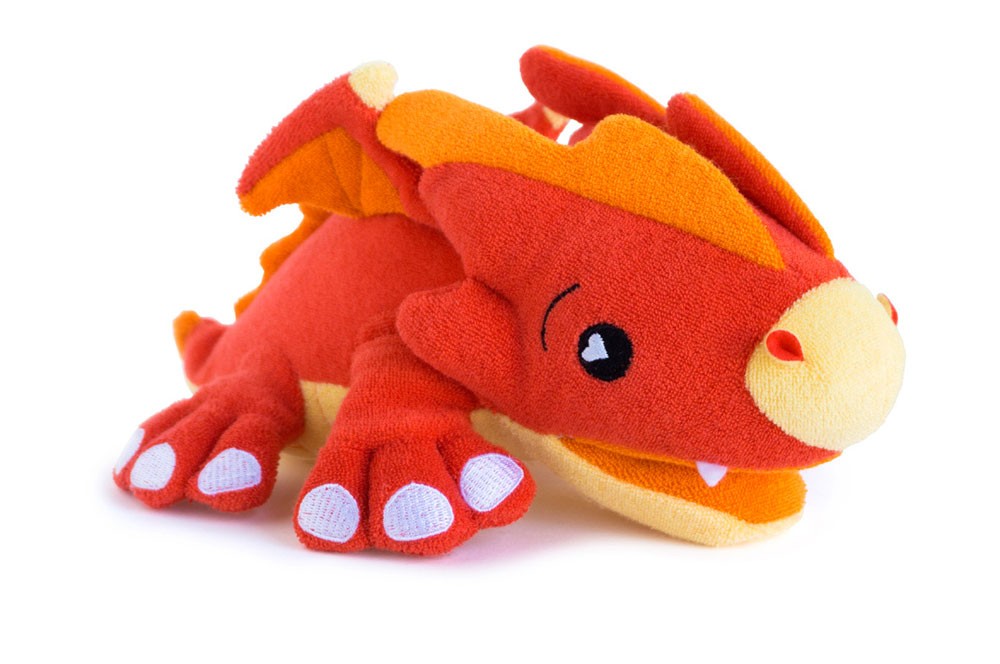 SoapSox - Drache Scorch, Badespielzeug von knorrtoys