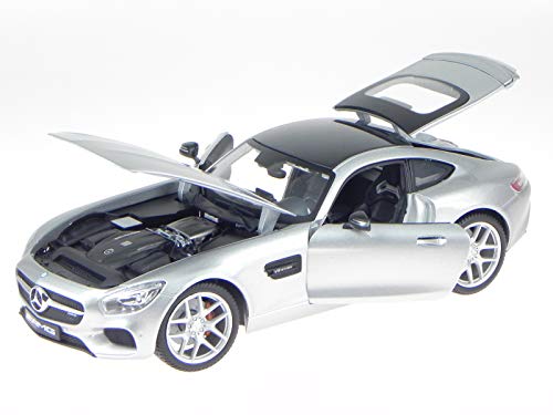 Maisto Mercedes C190 AMG GT Silber Modellauto 36204 1:18 Maisto Mercedes C190 AMG GT Silber Modellauto 36204 1:18 von koenig-tom
