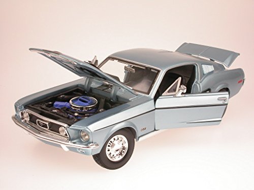 Mustang GT Cobra Jet 68 blu Modellauto Maisto 1:18 von koenig-tom