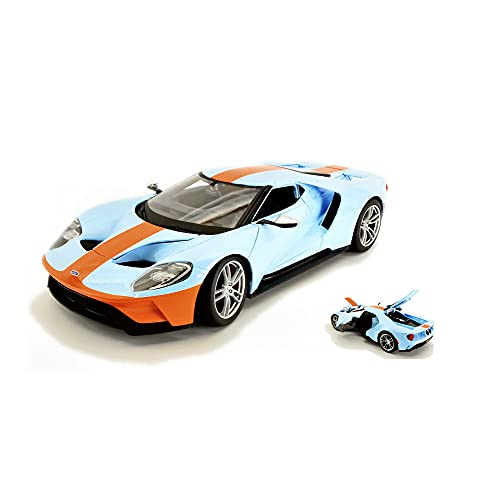 Scale Modell KOMPATIBEL MIT Ford GT 2017 Gulf Version 1:18 MAISTO MI31384L Scale Modell KOMPATIBEL MIT Ford GT 2017 Gulf Version 1:18 MAISTO MI31384L von koenig-tom