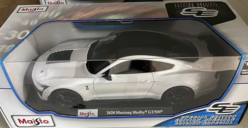 koenig-tom Maisto 2020 Mustang Shelby GT500 Special Edition 1/18 DieCast (Pearl White) von koenig-tom