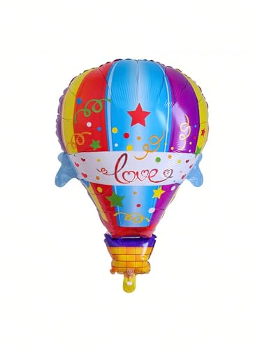 Folienballon für Helium oder Luft "Love" Luftballon Größe: 50cm Mädchen Junge Kindergeburtstag Party-Deko FOIL-007 von korifejus