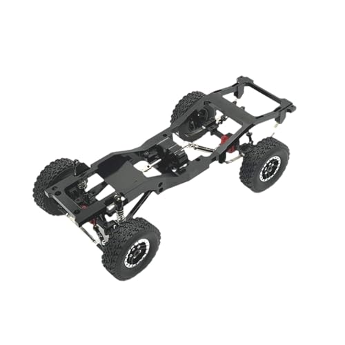 kowaku 1/12 RC-Autoteile RC-Autozubehör Autorahmen Montage Ersatzteile DIY modifiziertes Ersatz-Upgrade für MN82 LC79 RC-Auto, Schwarz von kowaku