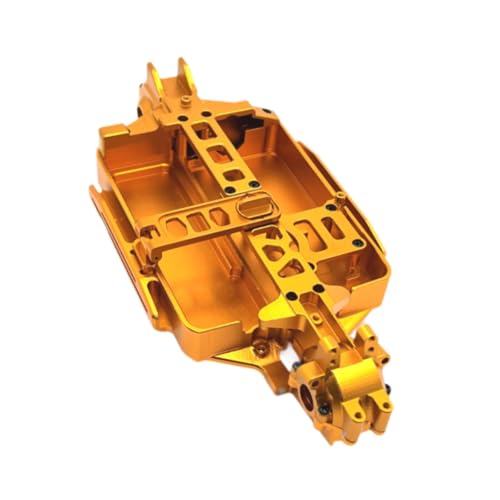 kowaku 1/16RC-Getriebe, DIY-modifiziertes RC-Fahrzeug-Getriebegehäuse, Ersatz für M162 16210 H16V3-Zubehör, Gold von kowaku